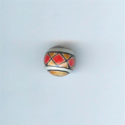 Rancho de Taos - Red & Tan Round