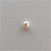 Sterling Silver Bead: round 6 mm