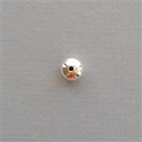 Sterling Silver Bead: roundelle 8 mm