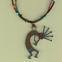 Kokopelli of First Mesa Necklace Kit