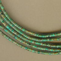 Campo Frio Turquoise Heishi from Mexico