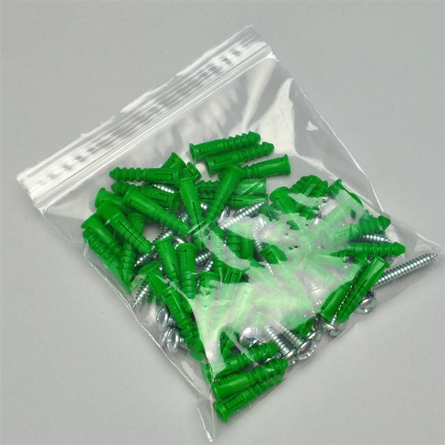 13 X 15 Clear Line Single Track Seal Top Bag -- 2 Gallon Freezer Size 4 mil 500/cs| Prism Pak