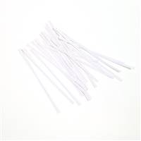 4" White Plastic Ties 10,000/cs| Prism Pak