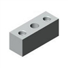 300178 Spacer plate with positioning from AMF brought to you by ITBONA-MACHINETOOL.