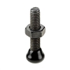 492058 Clamping screw, black. Size 3 from AMF brought to you by ITBONA-MACHINETOOL.