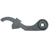 51557 Adjustable hook wrench with nose and torque-wrench fitting. Drive 3/4". Size 95-165