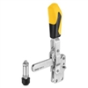 557033 Vertical acting toggle clamp. Size 4, yellow