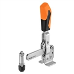 557322 Vertical acting toggle clamp. Size 3, orange