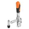 557326 Vertical acting toggle clamp. Size 3, orange