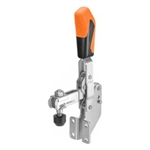 557438 Vertical acting toggle clamp. Size 2, orange.