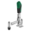 557484 Vertical acting toggle clamp. Size 4, green