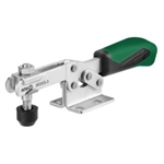 557492 Horizontal acting toggle clamp. Size 0, green