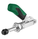 557537 Push-pull type toggle clamp. Size 0, green