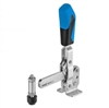 557635 Vertical acting toggle clamp. Size 3, blue