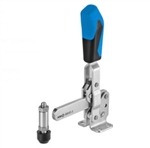 557636 Vertical acting toggle clamp. Size 4, blue