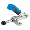 557697 Push-pull type toggle clamp. Size 5-M27, blue