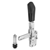 557987 Vertical acting toggle clamp. Size 5, black