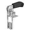 558127 Hook type toggle clamp vertical. Size 3, black