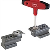 70144 Flat clamp for slotted table, horizontal. Slot 10