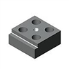 88856 Support-stop block, single-sided, wide from AMF brought to you by ITBONA-MACHINETOOL.