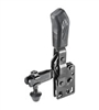 90415 Vertical toggle clamp, black. Size 1.