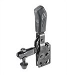 90498 Vertical toggle clamp, black. Size 3.