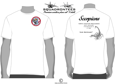 103th FS Squadron Scorpions Squadron T-Shirt