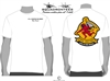 107th Fighter Squadron Logo Back Squadron T-Shirt, USAF Licensed Product