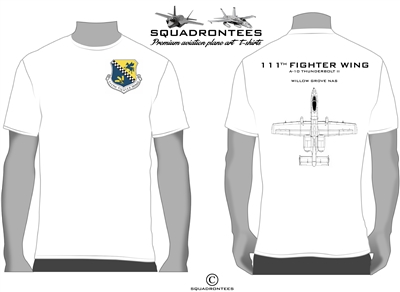 111th Fighter Wing Squadron T-Shirt, USAF Licensed Product