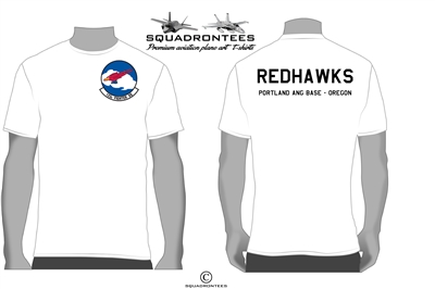 123d FS Redhawks T-Shirt D1 - USAF Licensed Product