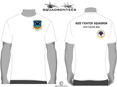 178th Fighter Wing, Squadron T-Shirt, D1 USAF Licensed Product