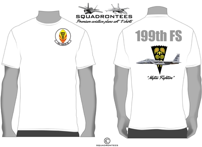 199th Fighter Squadron, Squadron T-Shirt, D2 USAF Licensed Product