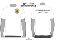 28th Bomb Squadron T-Shirt D3 - USAF Licensed Product