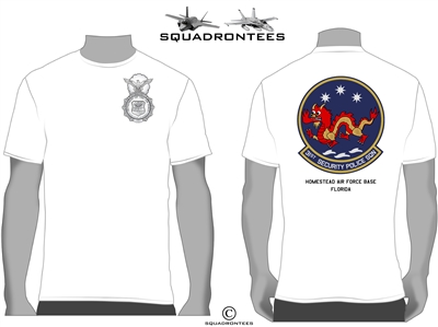 31st Security Police Squadron T-Shirt, USAF Licensed Product