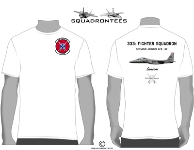 333d Fighter Squadron Lancers Squadron T-Shirt D2, USAF Licensed Product