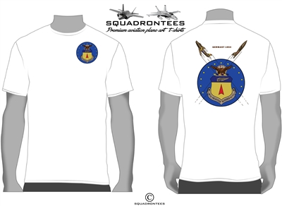 36th Fighter Bomber Wing Squadron T-Shirt D2 - USAF Licensed Product