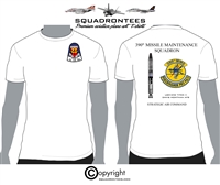 390th MIMS -Missile Maintenance Squadron T-Shirt, USAF Licensed Product