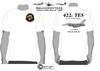 422d TES F-16 Squadron T-Shirt D1, USAF Licensed Product