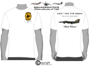 429th TFS Black Falcons Squadron T-Shirt D2, USAF Licensed Product