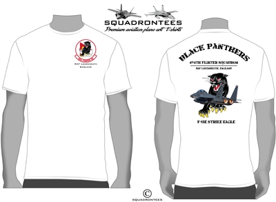 494th FS Black Panthers Squadron T-Shirt D2, USAF Licensed Product
