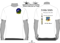 510th Strategic Missile Squadron T-Shirt D1, USAF Licensed Product