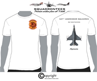 527th Aggressor Squadron Squadron T-Shirt D2, USAF Licensed Product