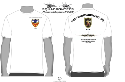 545th Bombardment Squadron, 384th BG D2, USAAF B-17 Squadron T-Shirt