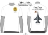 61st FS Top Dogs F-16 Viper Squadron T-Shirt - USAF Licensed Product
