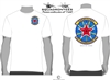 65th Aggressor Squadron Logo Back Squadron T-Shirt - USAF Licensed Product