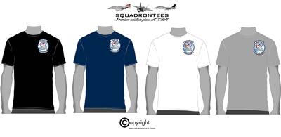 69th TFS Dragons Squadron T-Shirt D4, USAF Licensed Product