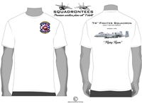 74th Fighter Squadron A-10 Squadron T-Shirt, USAF Licensed Product