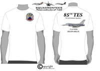 85th TES F-16 Squadron T-Shirt D1, USAF Licensed Product