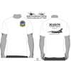 93rd Fighter Squadron Makos Squadron T-Shirt D2 - USAF Licensed Product