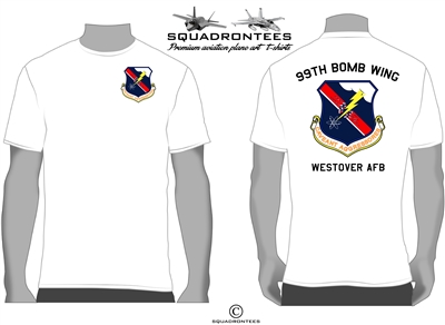 99th Bomb Wing Logo Back - USAF Licensed Product